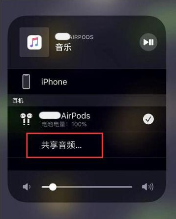 熊口镇苹果14音频维修点分享iPhone14音频共享设置方法 