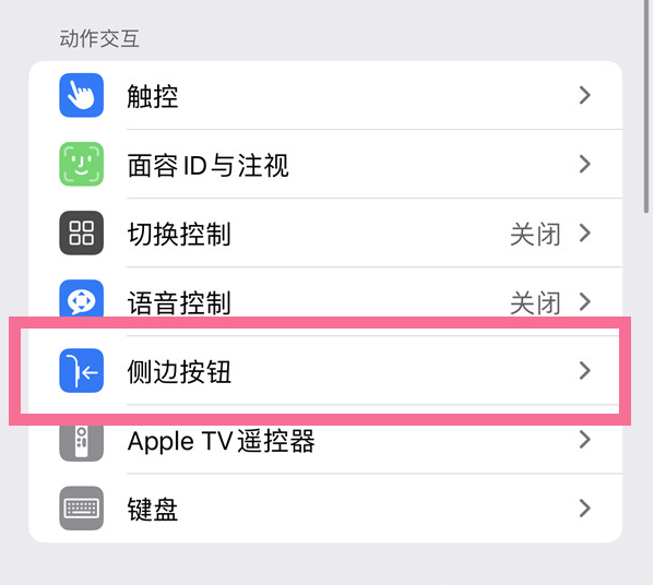 熊口镇苹果14维修店分享iPhone14 Plus侧键双击下载功能关闭方法 