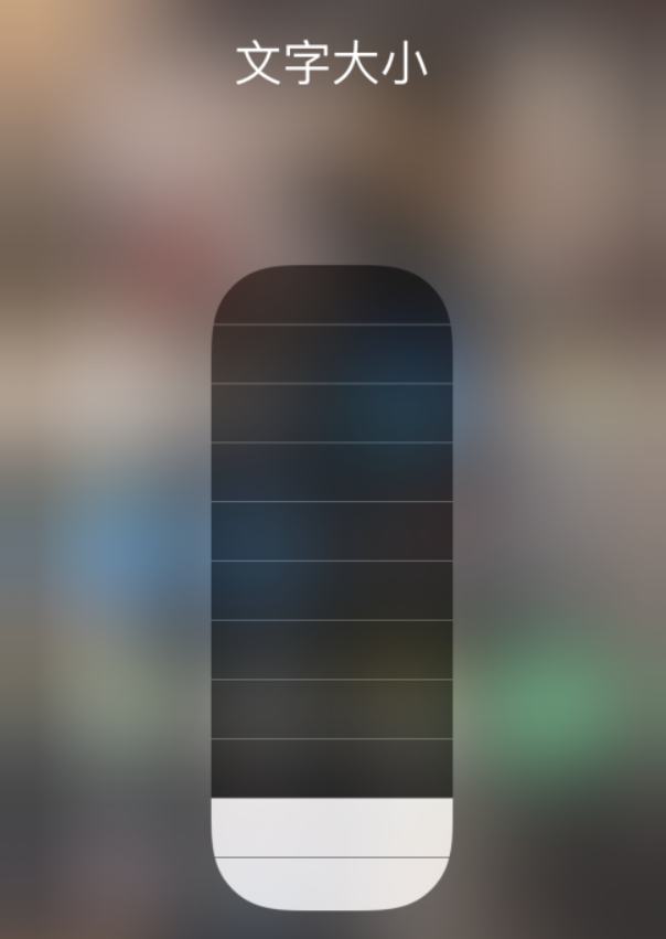 熊口镇苹果手机维修分享小技巧：在 iPhone 控制中心快速调节字体大小 