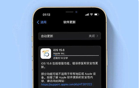 熊口镇苹果手机维修分享iOS 15.6续航怎么样 